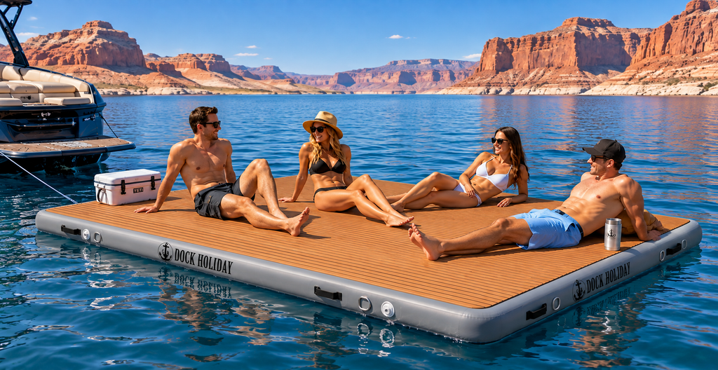 Dock Holiday 10ft x 8ft Rectangular Dock