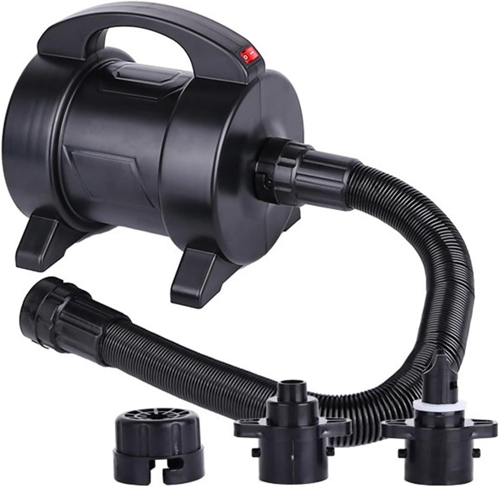 1600W Electric Air Pump - Quick Inflation & Deflation With 2 Nozzles For Inflatable Docks, Tubes, Rafts Air Beds - High Performance