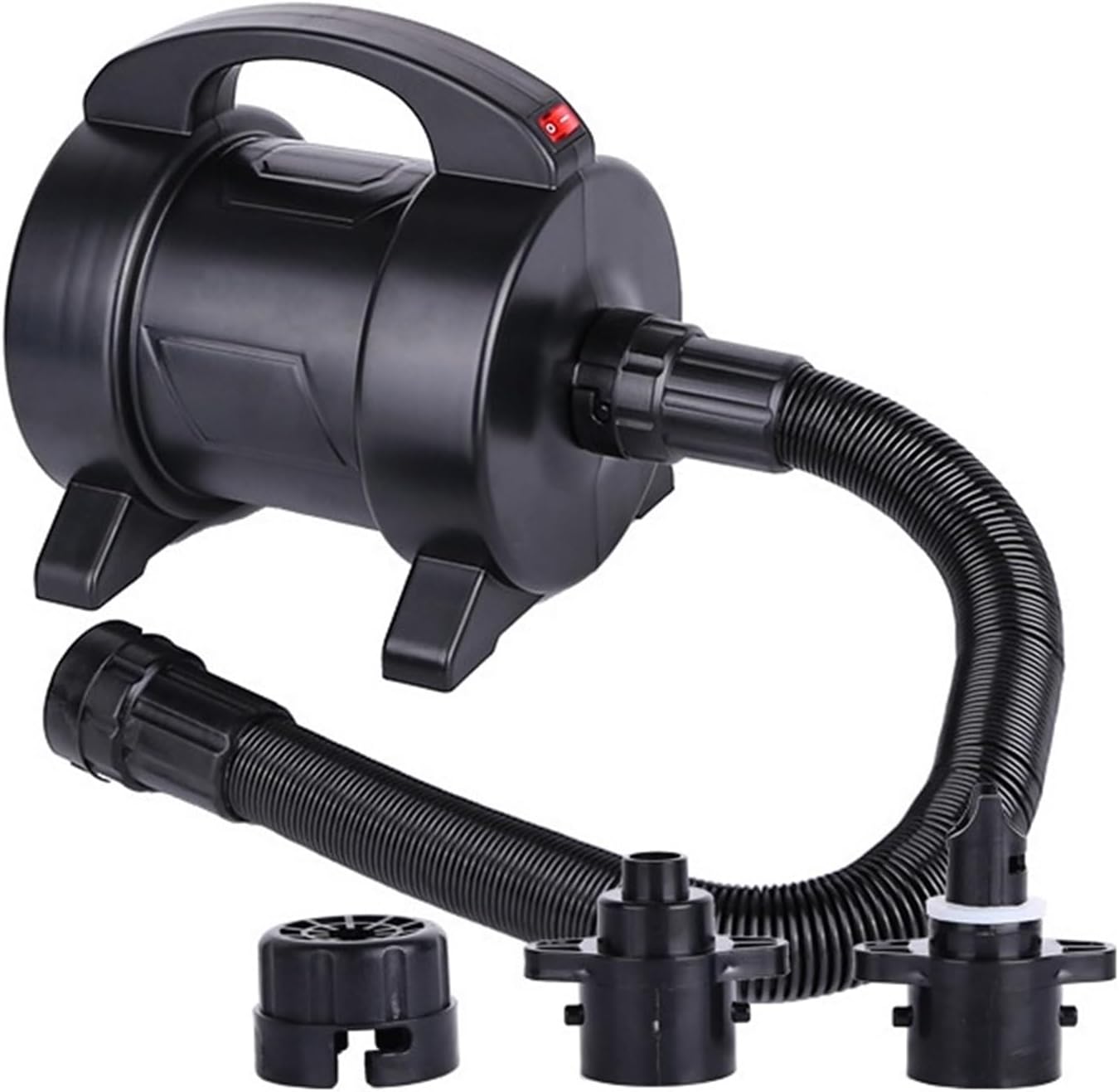 1600W Electric Air Pump - Quick Inflation & Deflation With 2 Nozzles For Inflatable Docks, Tubes, Rafts Air Beds - High Performance