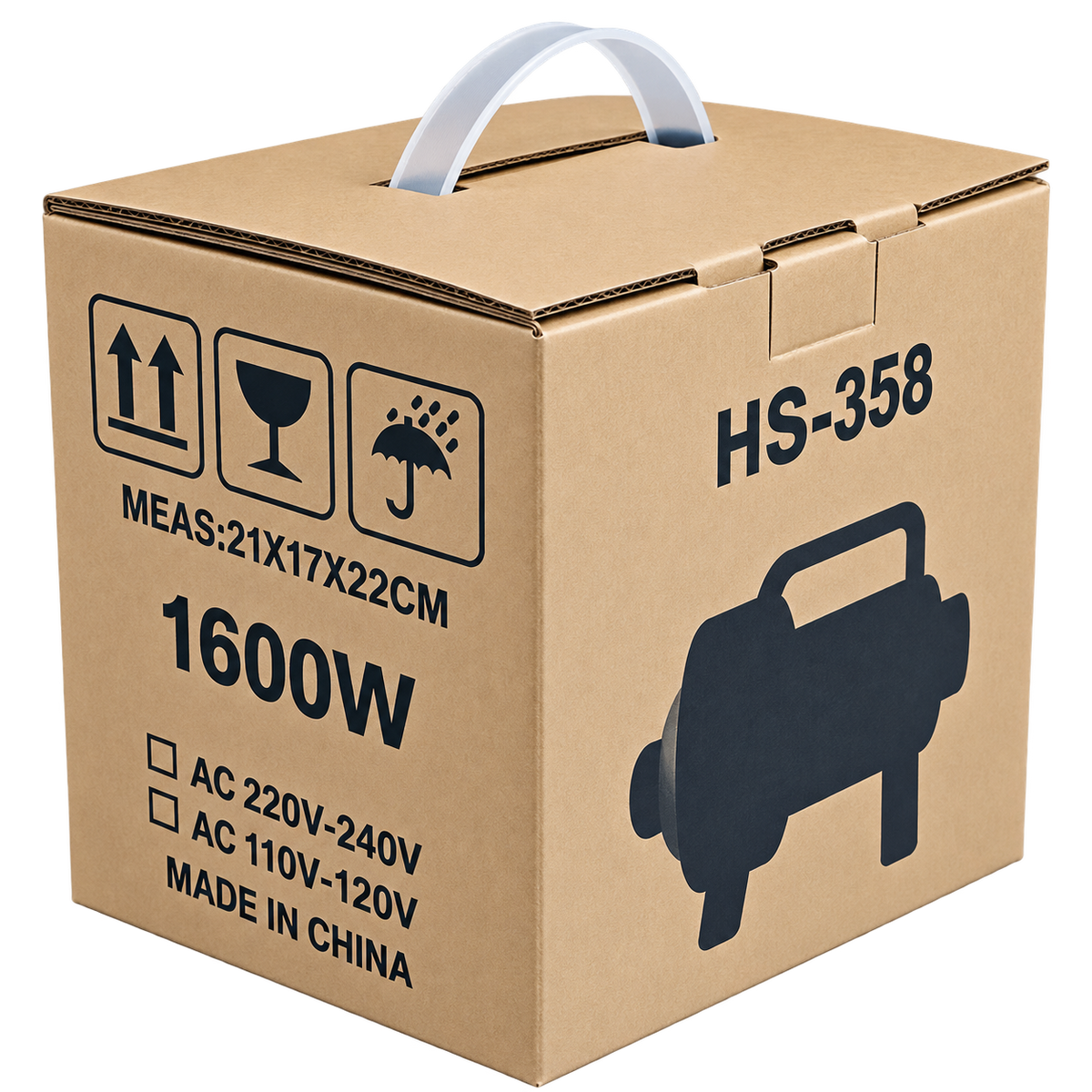 1600W Electric Air Pump - Quick Inflation & Deflation With 4 Nozzles for Inflatable Docks, Tubes, Rafts Air Beds - High Performance