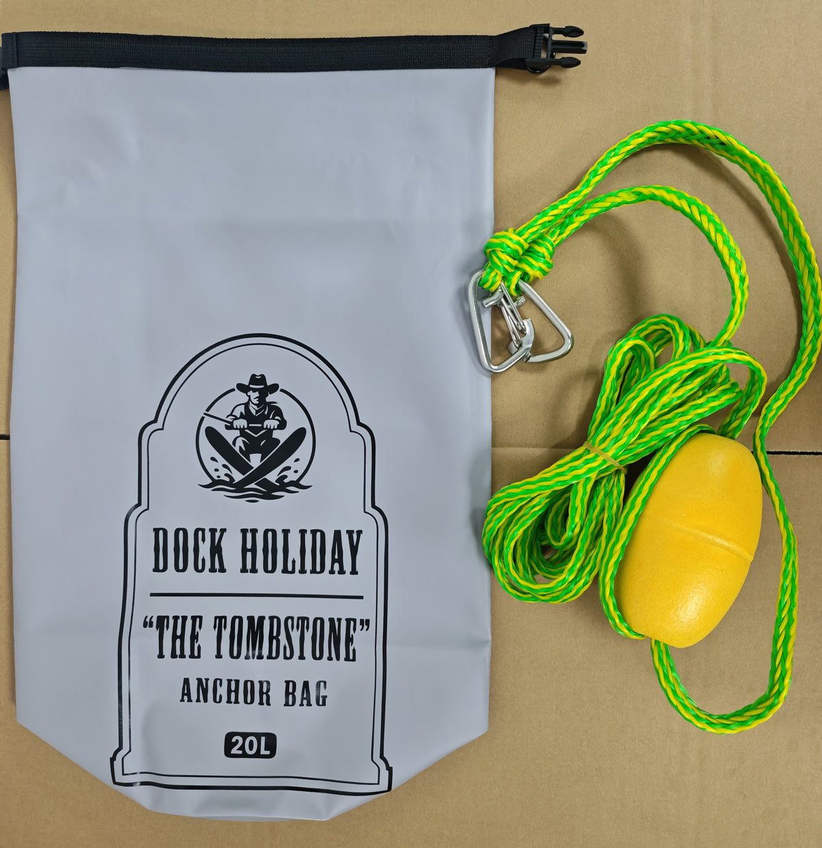 Dock Holiday 20L (50lb) "The Tombstone" Sand Anchor Bag
