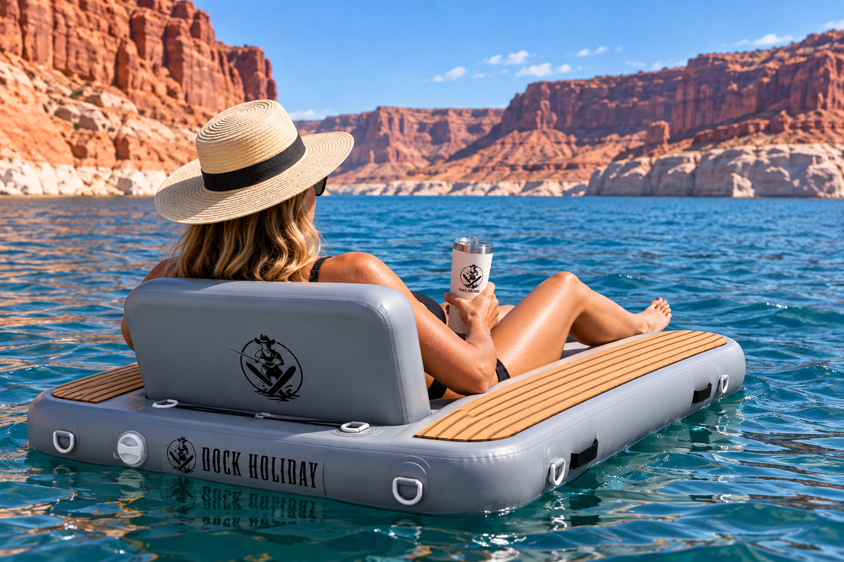 Dock Holiday Inflatable Chair - Comfort on the Water