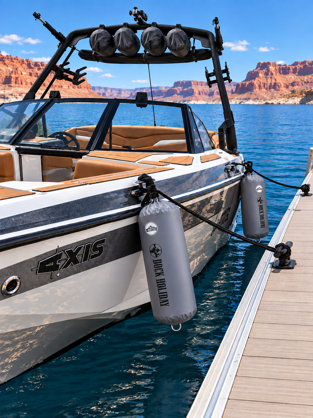 Dock Holiday 24" x 8" Protective Fenders